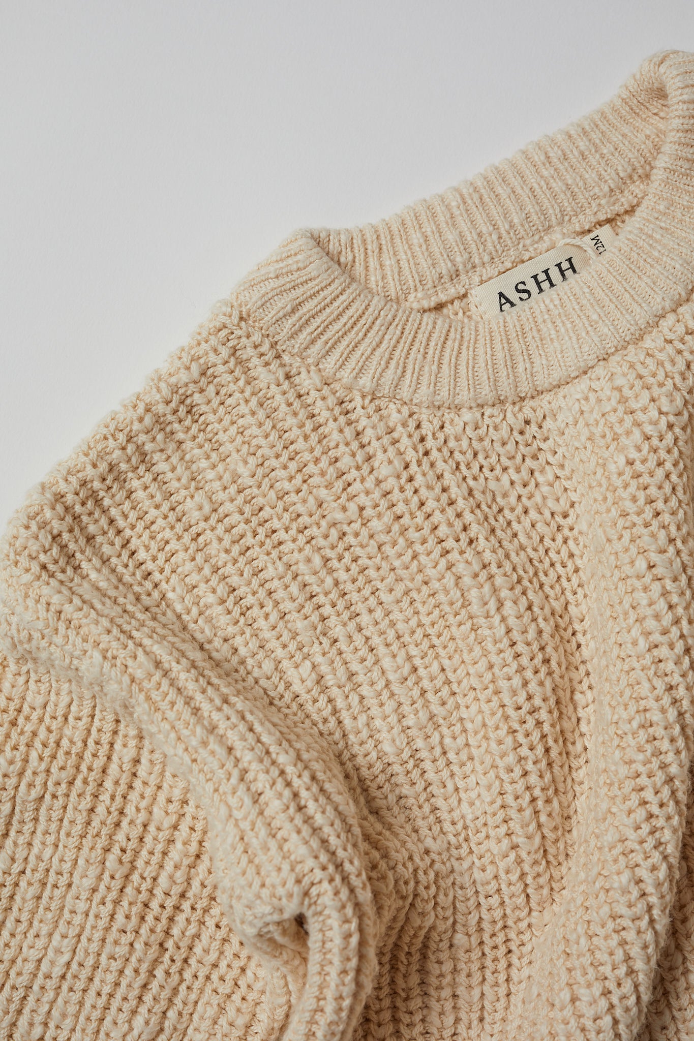 Darcy Textured Knit Sweater | Honey