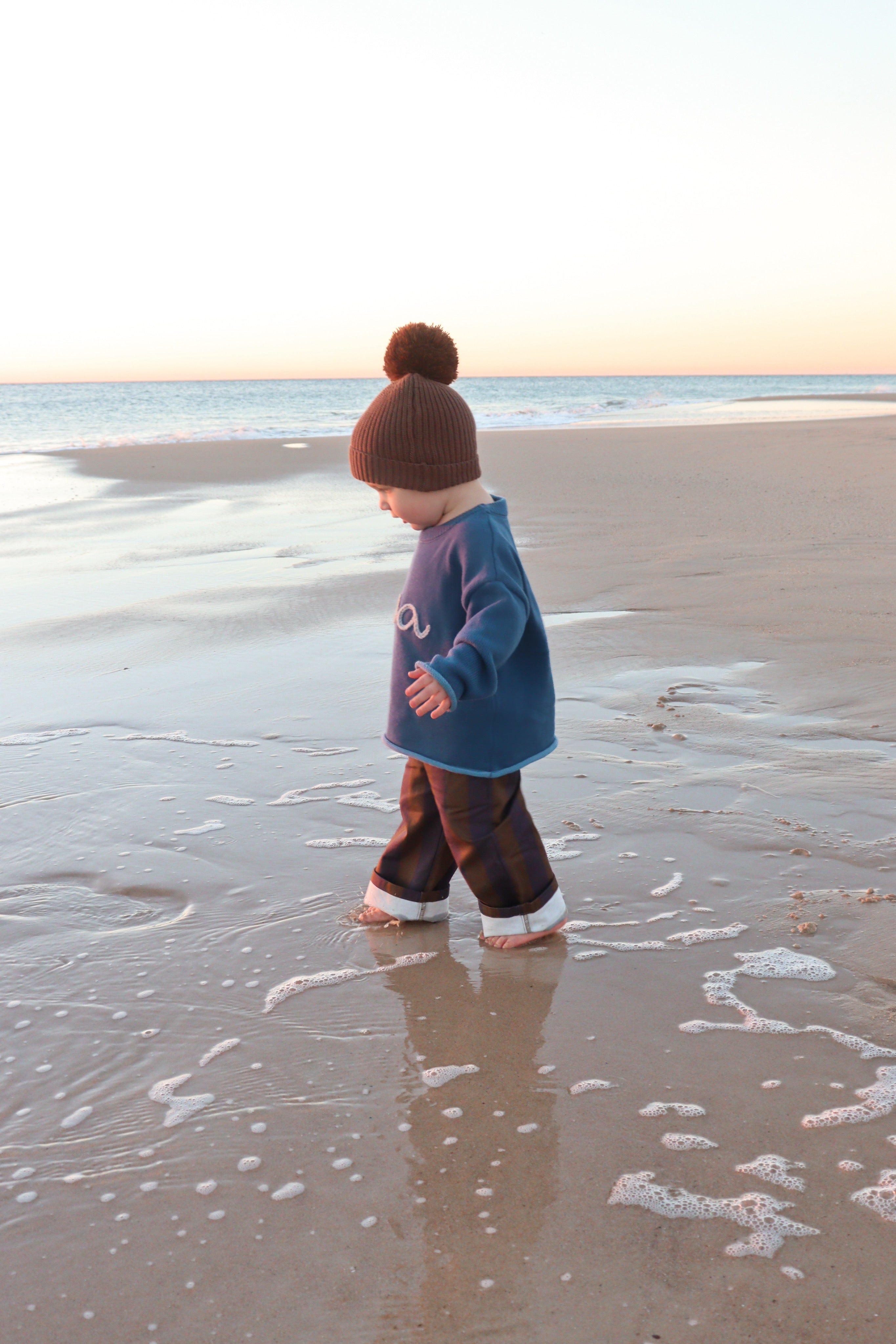 Picnic Pant - Moss Stripe